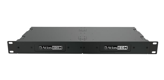 Atlas IED IP-ZCM2RMK Two PoE+ IP-to-Analog Gateways, Amplifier Plus Rackmount Kit