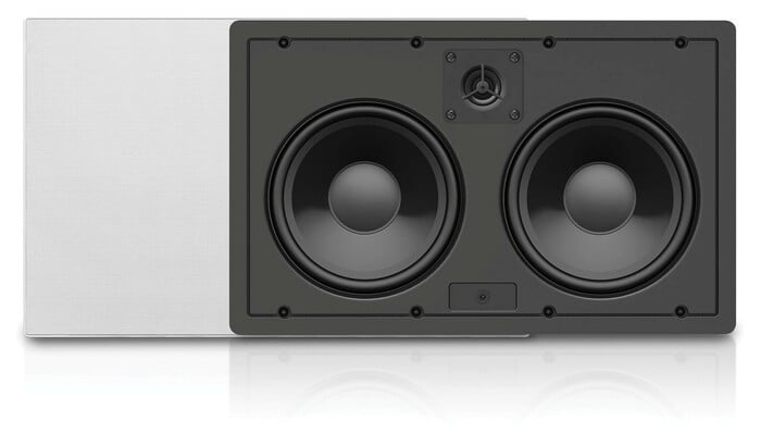 Atlas IED LCRM62 Dual 6.5" In-Wall LCR Loudspeaker, 65W At 8 Ohm