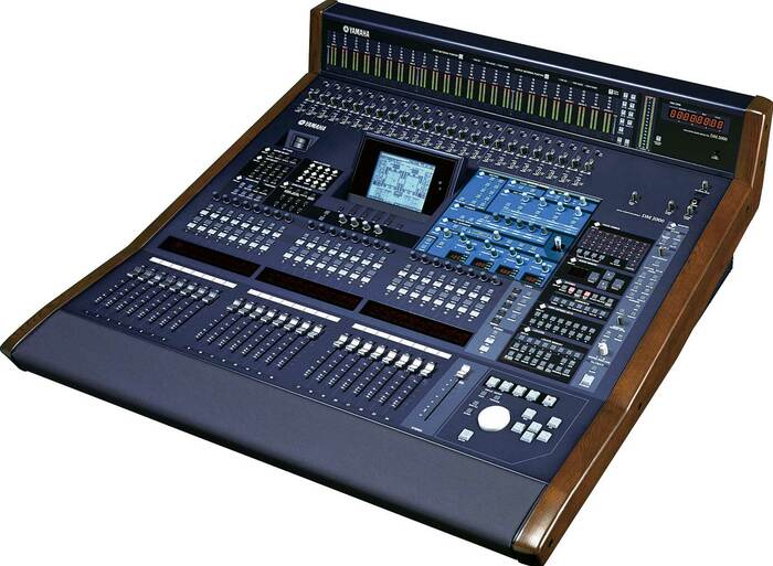 Yamaha DM2000VCM V2 24+1 Fader Digital Production Console With Add-On Effects