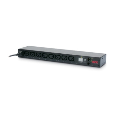 American Power Conversion AP7920B RACK PDU, SWITCHED, 1U, 12A/208V, 10A/230V, (8)C13