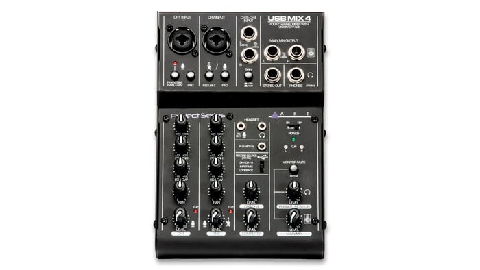 ART USB Mix 4 4-Channel Mixer/Interface