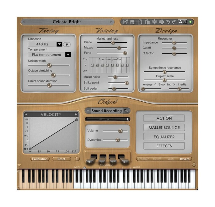 Pianoteq Celeste Celesta Glockenspeil For Pianoteq [Virtual]