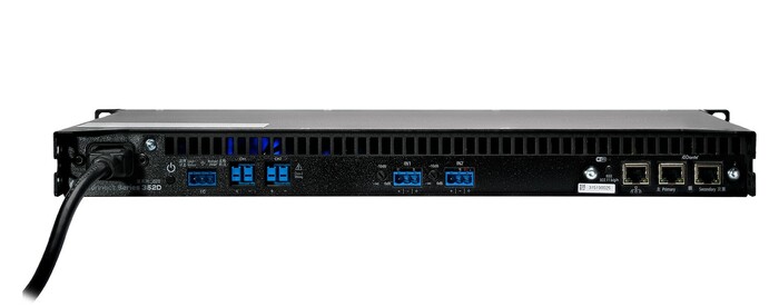 LEA Professional CONNECT 352D 2 Channel X 350W @ 4/8 Ohms, 70/100V Smart Amplifier W/ Dante, DSP, Wi-Fi Or FAST Ethernet Connectivity, IoT-Enabled, 1 RU