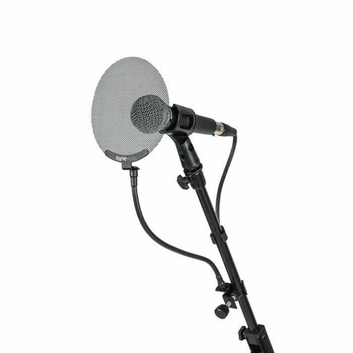 Gator GFW-POPFILTER-MTL Metal Screen Pop Filter With 12.4-Inch Gooseneck