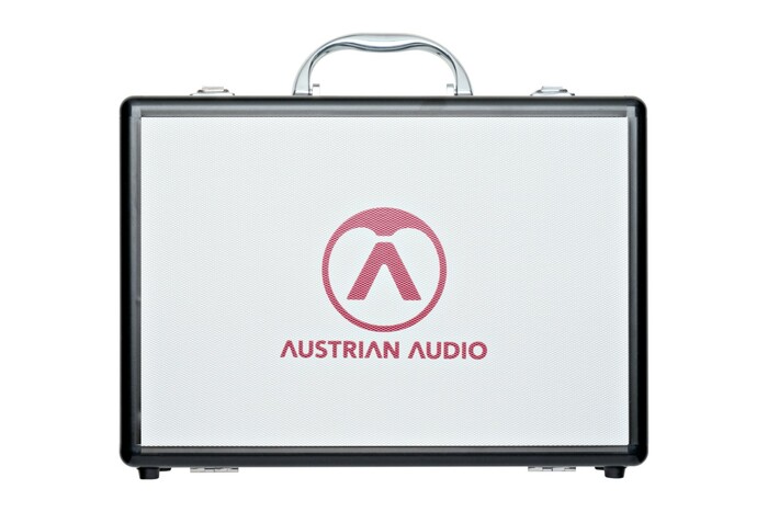 Austrian Audio OC818-STUDIO Large-Diaphragm Condenser Mic W/Spider Mount, Mic Clip, Case