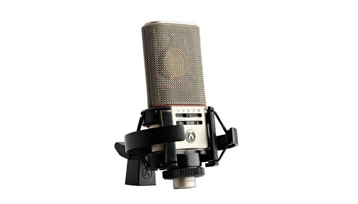 Austrian Audio OC818-STUDIO Large-Diaphragm Condenser Mic W/Spider Mount, Mic Clip, Case