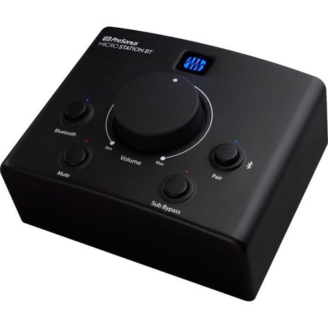 PreSonus MICROSTATION-BT 2.1 Monitor Controller, BT Input, Dedicated Subwoofer Output