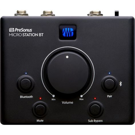 PreSonus MICROSTATION-BT 2.1 Monitor Controller, BT Input, Dedicated Subwoofer Output