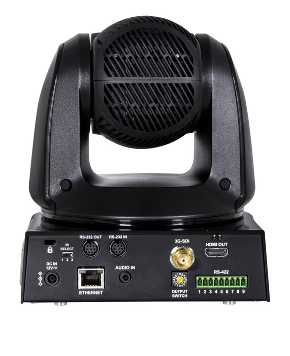 Marshall Electronics CV630-IPB [Restock Item] UHD IP PTZ Camera With 30x Optical Zoom, Black