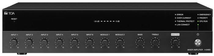 TOA A-824D Digital Mixer Amplifier, 240W