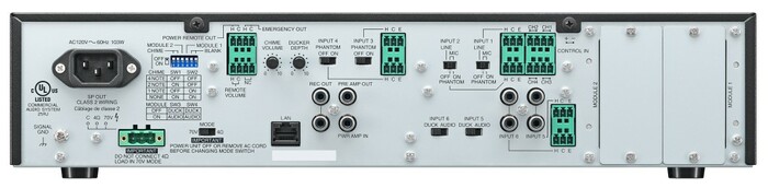TOA A-824D Digital Mixer Amplifier, 240W