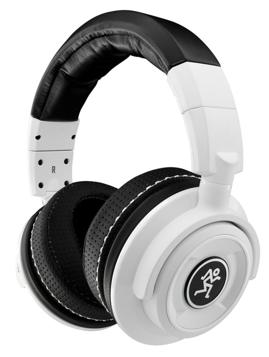 Mackie MC-350-LTD-WHT Professional Closed-Back Monitor Headphones, White