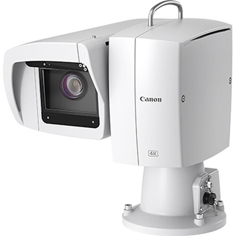 Canon CR-X500 4K All-Weather UHD PTZ Camera With 15x Zoom And 1.0" CMOS Sensor, White