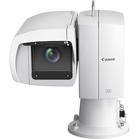 Canon CR-X500 4K All-Weather UHD PTZ Camera With 15x Zoom And 1.0" CMOS Sensor, White