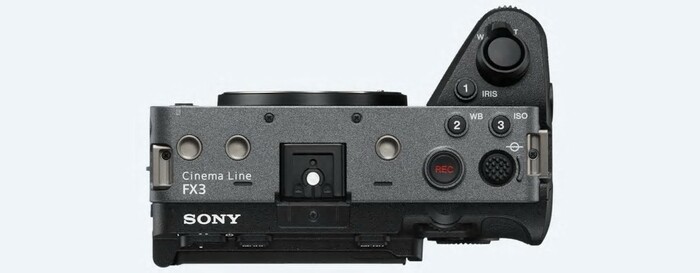 Sony FX3 Full-Frame Cinema Line Camera, Body Only