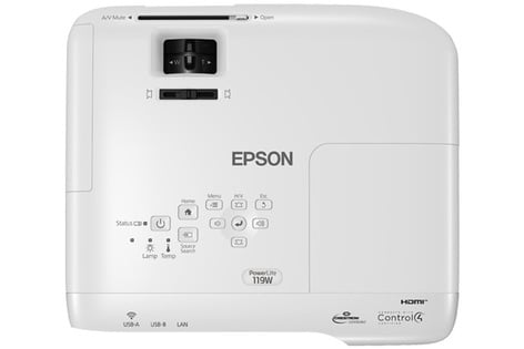 Epson PowerLite 119W 4000 Lumens WXGA 3LCD Projector