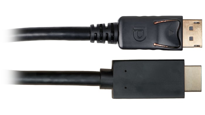 Liberty AV E-DPM-HDM-03F 3' Economy Molded DisplayPort To HDMI Cable
