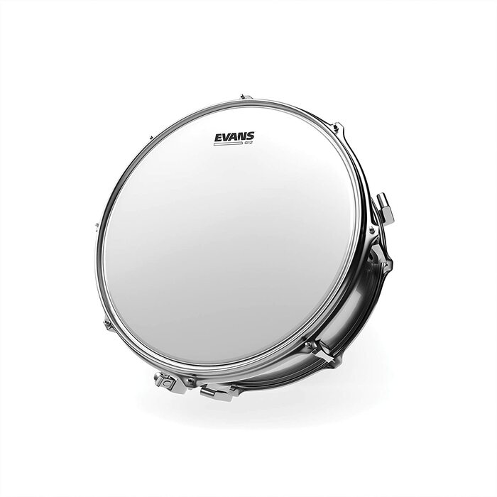 Evans B12G12 12" G12 COATED WHITE DRUM HEAD