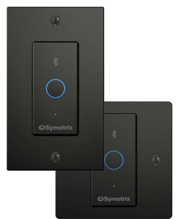 Symetrix XIO-BLUETOOTH Bluetooth Dante Device In A Single Gang Wall Controller