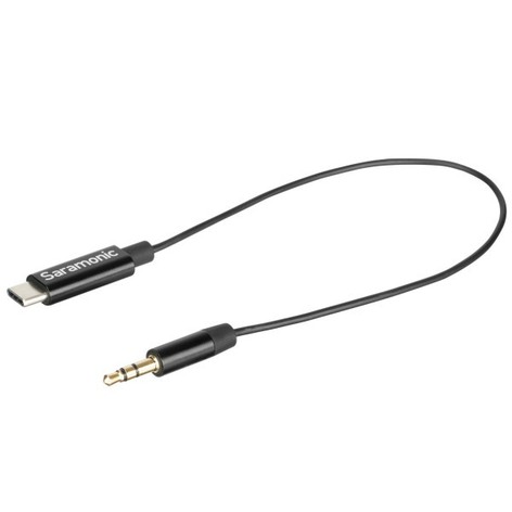 Saramonic SR-C2001 Male 3.5mm TRS To USB-C Cable, 9"