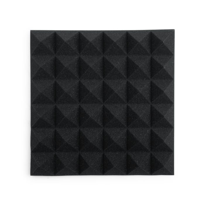Gator GFWACPNL1212P-4PK Four Pack Of 2”-Thick Acoustic Foam Pyramid Panels 12”x12”