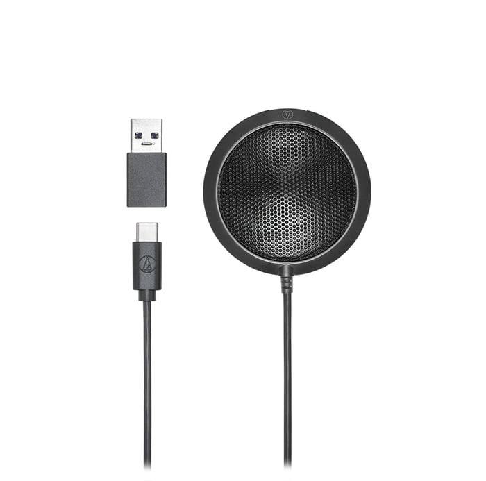 Audio-Technica ATR4697-USB Omnidirectional USB Condenser Boundary Microphone