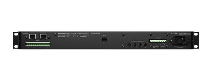 Bose Professional PowerShare PS404D Adaptable Power Amplifier, 120V