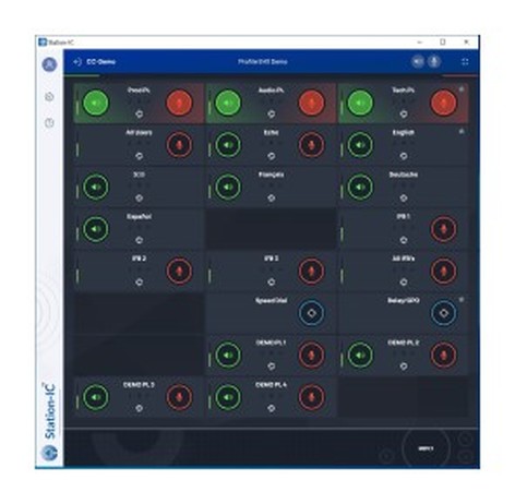 Clear-Com ST-IC-8-1Y Station-IC Virtual Client: Subscr Initiation, 8 User, 1 Year