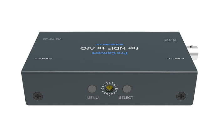 Magewell Pro Convert for NDI to AIO 1-Channel StanLive NDI Stream To HDMI And SDI Converter IP Decoder