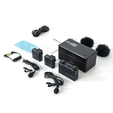 Hollyland Lark 150 Duo Clip-on Wireless Microphone System