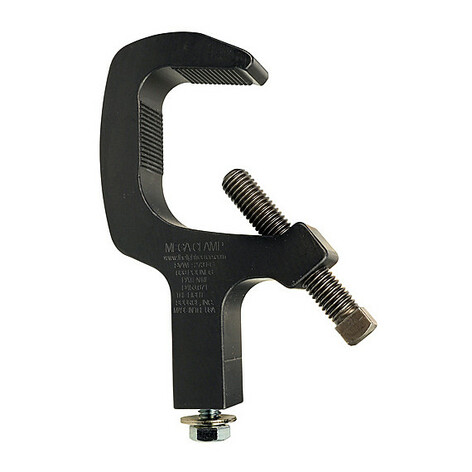 The Light Source MAB5/16 Mega Clamp With 5/16-18 Bottom Bolt, Black