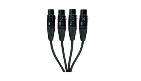 SoundTools CTFX Female EtherCON Breakout To 4 Female XLR