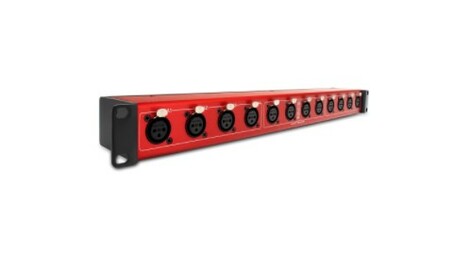 SoundTools CAT Rack FX 3x4-Channel Female XLR To EtherCON Rackmount Unit