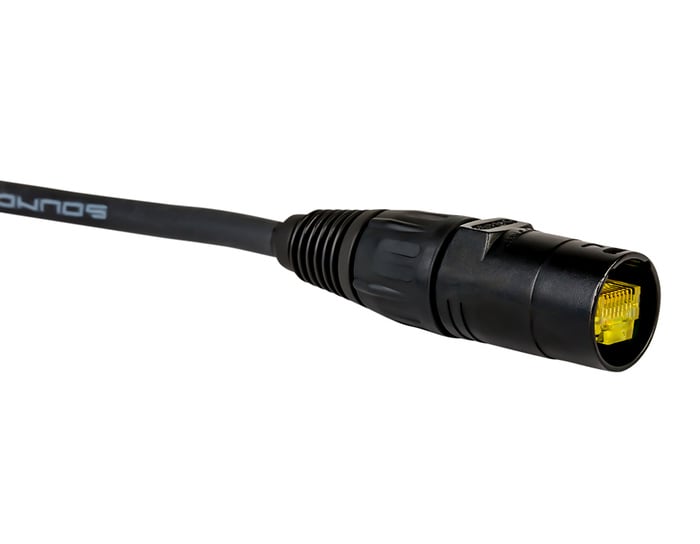 SoundTools SUPERCAT-1M Flexible Jacket CAT5e EtherCON To EtherCON Cable, 1m/3ft