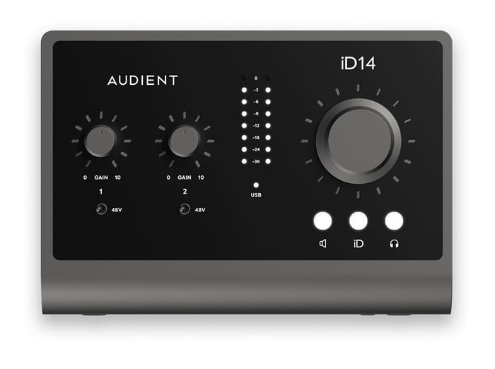 Audient ID14-MKII 2 Channel USB2 Interface And Monitoring