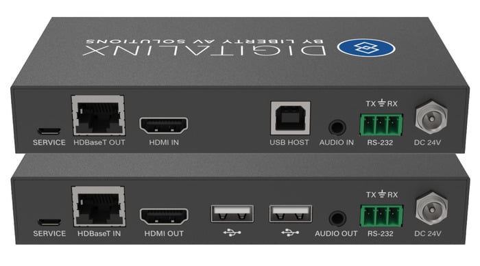 Intelix DL-1H1A1U-B DigitaLinx HDMI And USB HDBaseT Extension Set