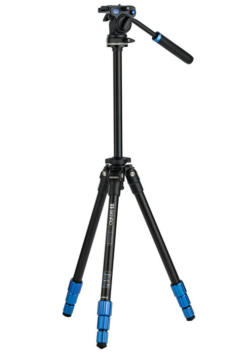 Benro TSL08AS2CSH Slim Aluminum Tripod Kit With S2CSH Head