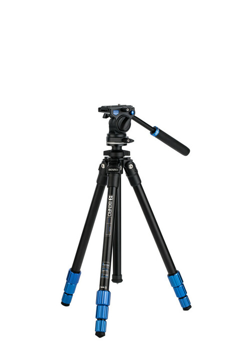 Benro TSL08AS2CSH Slim Aluminum Tripod Kit With S2CSH Head