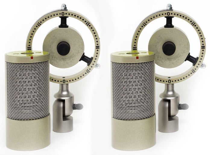 Coles 4050-DUAL-MOUNT Stereo Ribbon Microphone With Dual Mounts