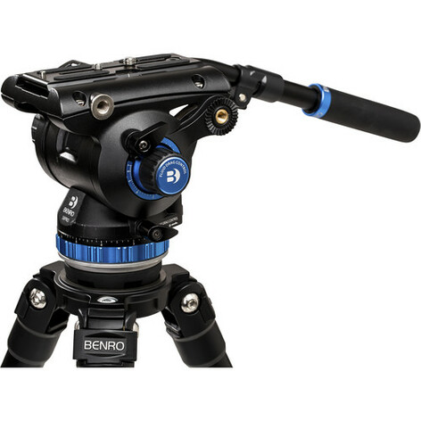 Benro C373FBS8PRO C373F Carbon Fiber Tripod With S8Pro Fluid Video Head