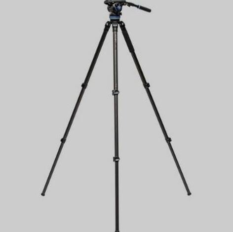 Benro C373FBS8PRO C373F Carbon Fiber Tripod With S8Pro Fluid Video Head