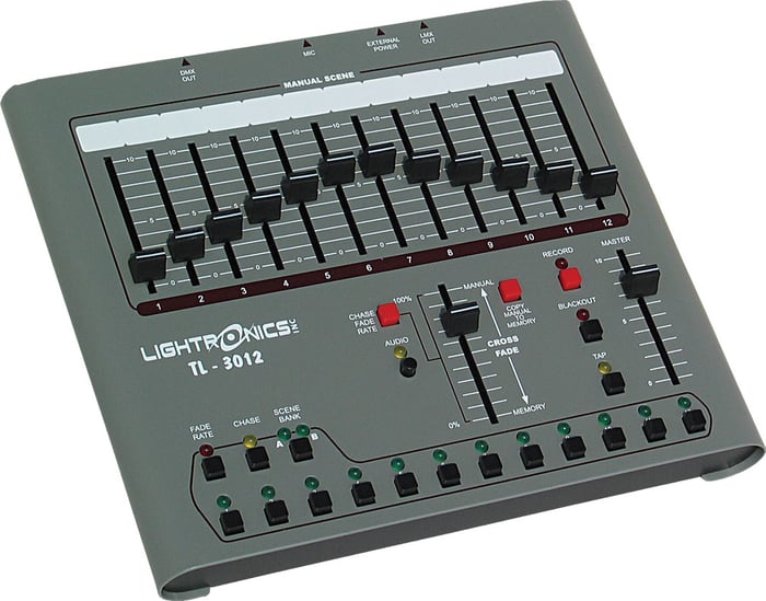 Lightronics TL3012 LMX 12-Channel Lighting Console With LMX-128 Protocol