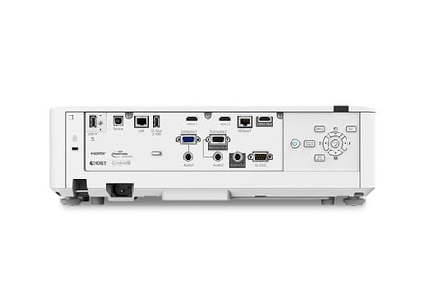 Epson PowerLite L630SU 6000 Lumens WUXGA 3LCD Laser Projector, White
