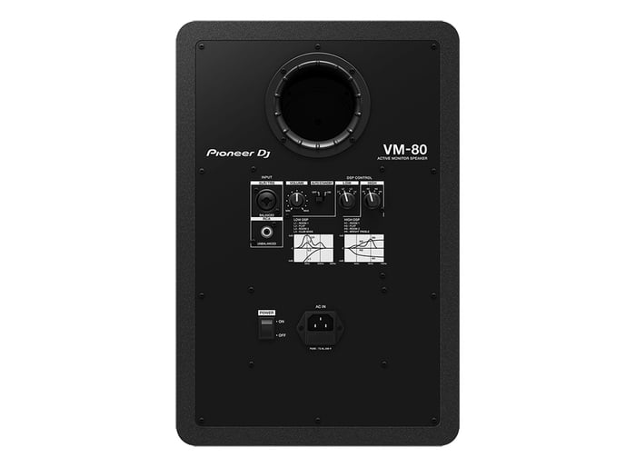 Pioneer DJ VM-80 120W Powered 8" Studio Monitor
