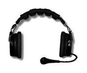 RTS PH2PT Dual Headset With Mic