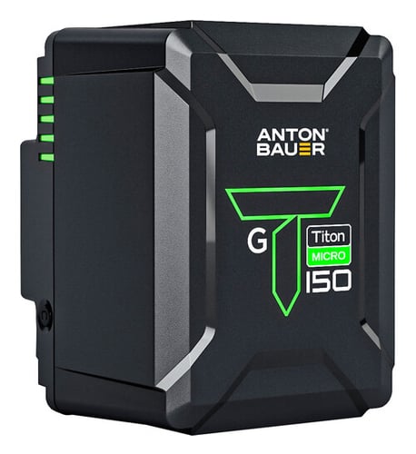 Anton Bauer 8675-0165 Titon Micro 150 Gold Mount Battery