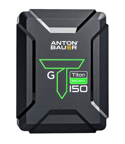 Anton Bauer 8675-0165 Titon Micro 150 Gold Mount Battery