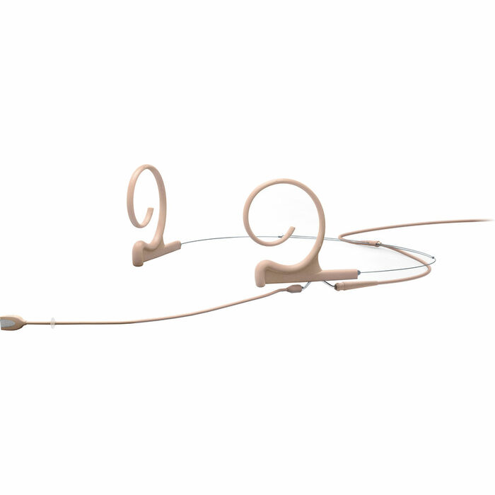 DPA 4166-OC-F-F10-LH 4166 Slim Omni Flex Headset Mic, TA4F, Beige