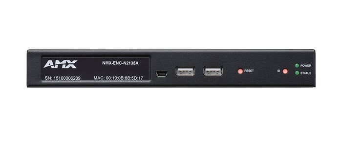 AMX NMX-ENC-N2135A JPEG 2000 1080p Low Latency Video Over IP Encoder