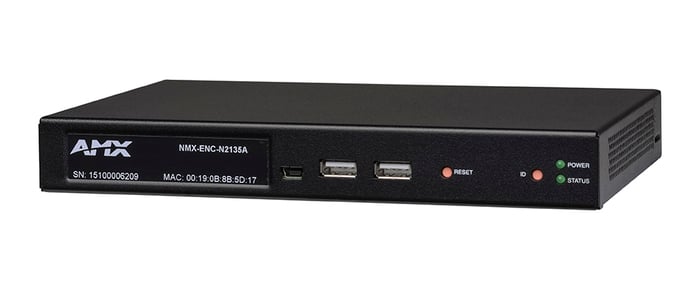 AMX NMX-ENC-N2135A JPEG 2000 1080p Low Latency Video Over IP Encoder